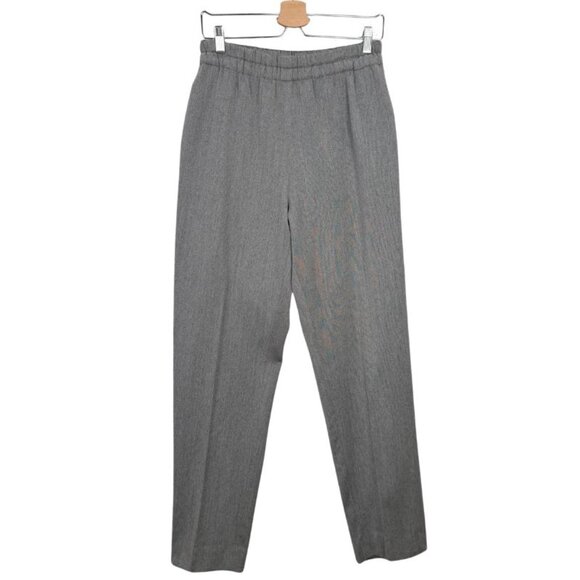 Dusan 100% Wool Elastic Waist Side Pocket Trousers Size L - Picture 3 of 9